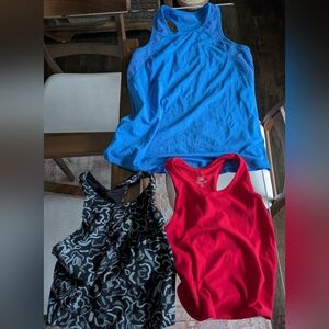 Athleta Girl Sports Bras And Tank (Size 12 And 14) Bundle